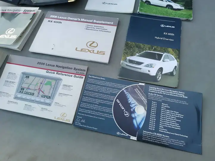 Lexus RX 330 - 350 - 400H (2006 - 2009) 3U9U19100AL Сервисная книжка — фото 2