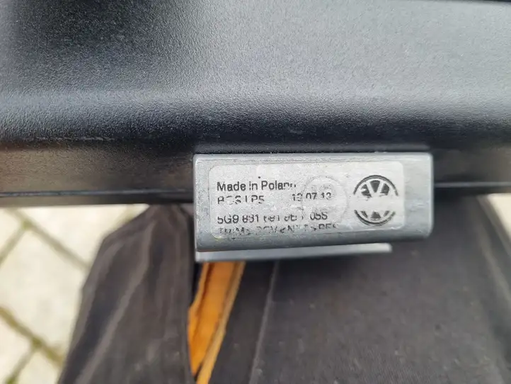 Volkswagen PASSAT B8 (2015 - ) 3G9861691 Шторка багажника (сетка) — фото 3