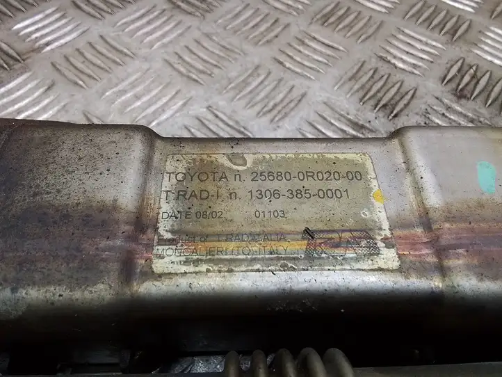 Toyota Avensis T250 (2006 - 2009) 256800R02000 Охладитель клапана EGR — фото 2