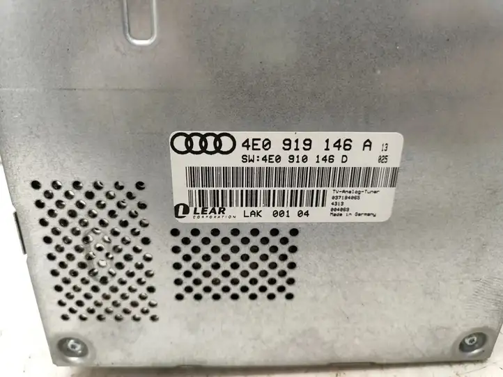 Audi A6 S6 C6 4F (2004 - 2008) 4E0919146A Модуль управления видео — фото 2