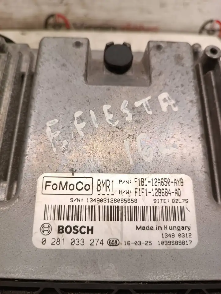 Ford Fiesta (2013 - 2017) F1B112A650AYB Блок управления двигателем (ЭБУ) — фото 3