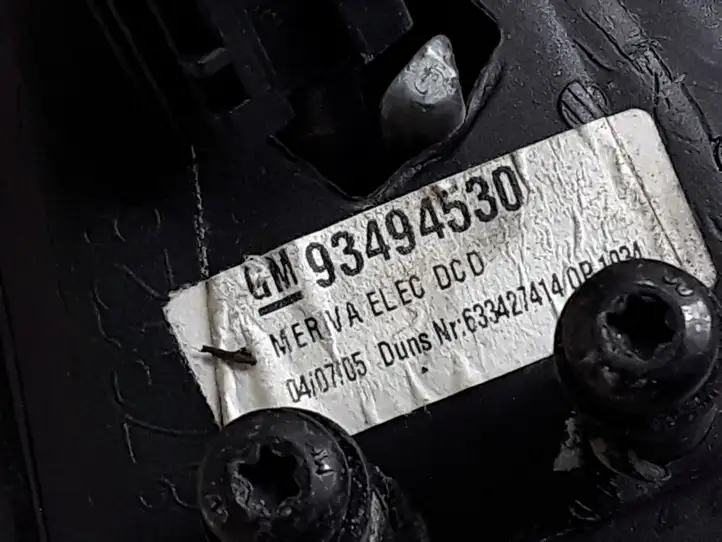 Opel Meriva A (2002 - 2006) 93494530 Боковое зеркало с электроприводом — фото 4