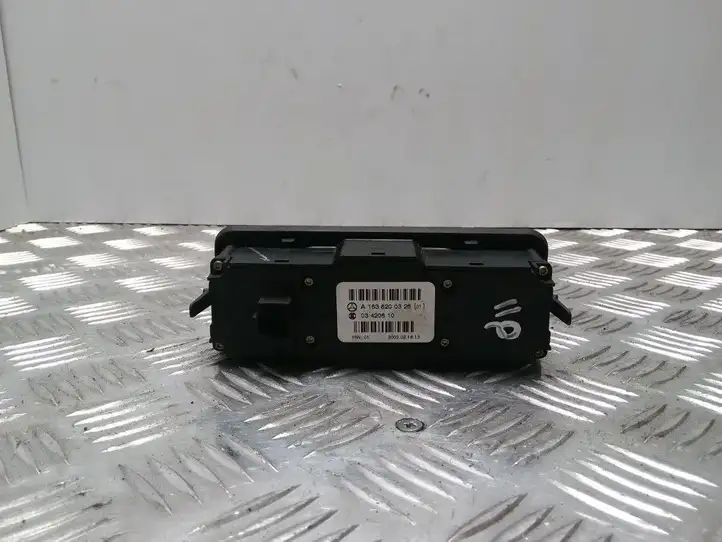 Mercedes-Benz ML W163 (1997 - 2005) A1638200326 Блок управления климат-контролем — фото 3