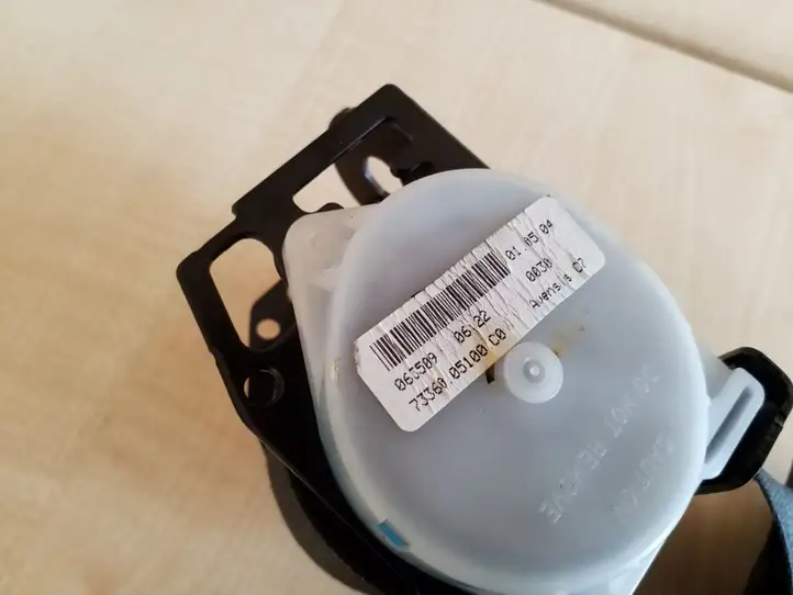 Toyota Avensis T250 (2003 - 2006) 7336005100C0 Задний ремень безопасности — фото 3