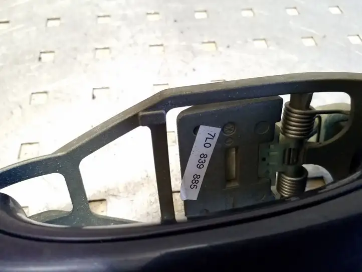 Volkswagen Touareg I (2002 - 2010) 7L0839885 Наружная ручка задней двери — фото 2