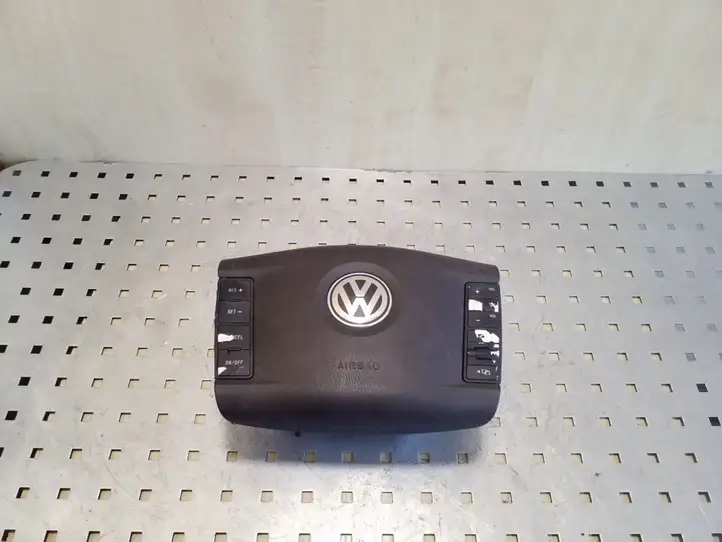 Volkswagen Touareg I (2002 - 2010) 7L6880201 Подушка безопасности руля — фото 1