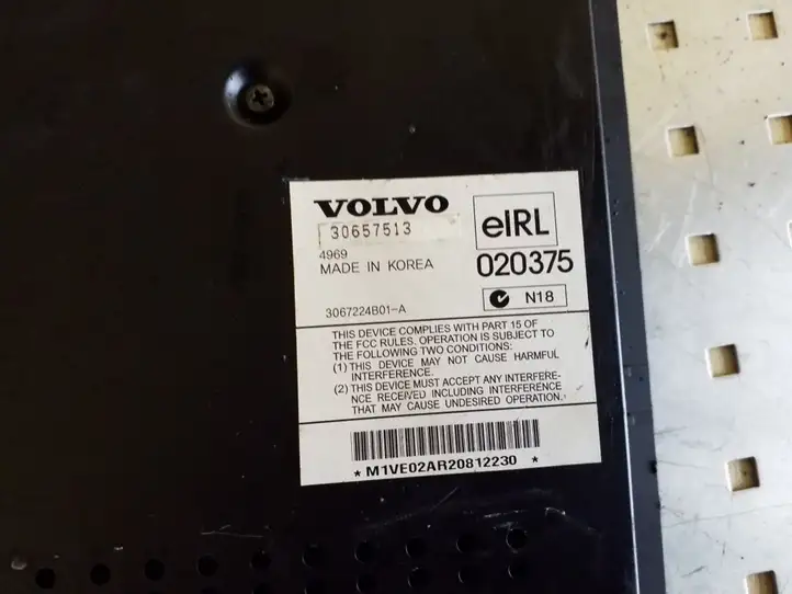 Volvo XC90 (2002 - 2006) 30657513 Усилитель звука — фото 3