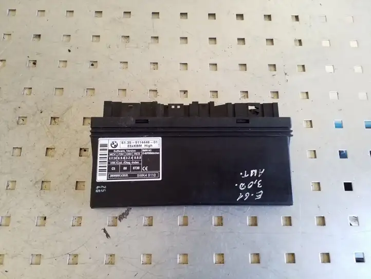 BMW 5 E60 E61 (2004 - 2010) 6135911444801 Модуль комфорта — фото 1