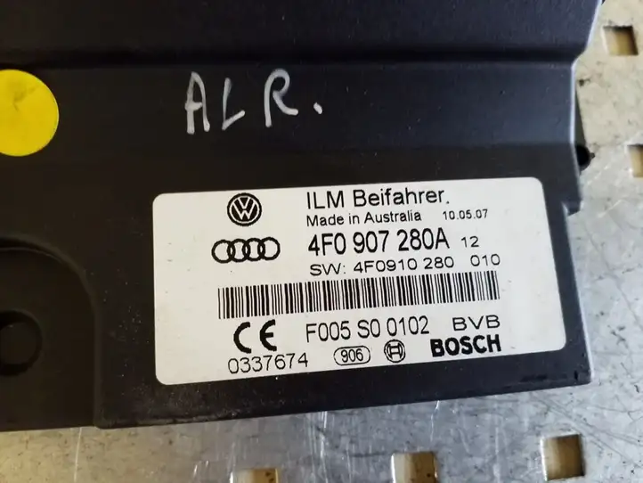 Audi A6 Allroad C6 (2006 - 2008) 4F0907280A Прочие блоки управления — фото 2