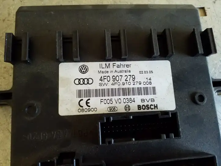 Audi A6 S6 C6 4F (2004 - 2008) 4F0907279 Прочие блоки управления — фото 2