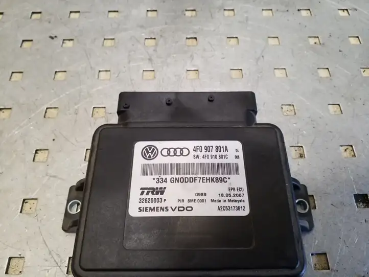 Audi A6 Allroad C6 (2006 - 2008) 4F0907801A Блок управления стояночным тормозом — фото 2
