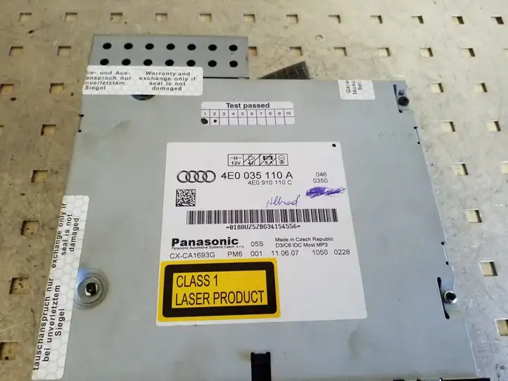 Audi A6 Allroad C6 (2006 - 2008) 4E0035110A CD/DVD чейнджер — фото 2