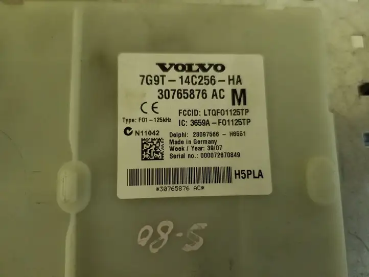 Volvo S80 (2006 - 2009) 30765876AC Модуль комфорта — фото 2