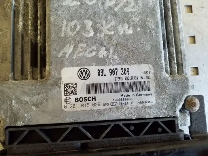 Volkswagen PASSAT CC (2008 - 2012) 03L907309 Блок управления двигателем (ЭБУ) — фото 2