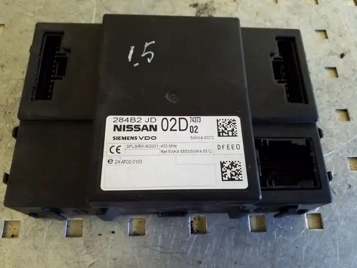 Nissan Qashqai (2006 - 2010) 284B2JD02D Модуль комфорта — фото 2