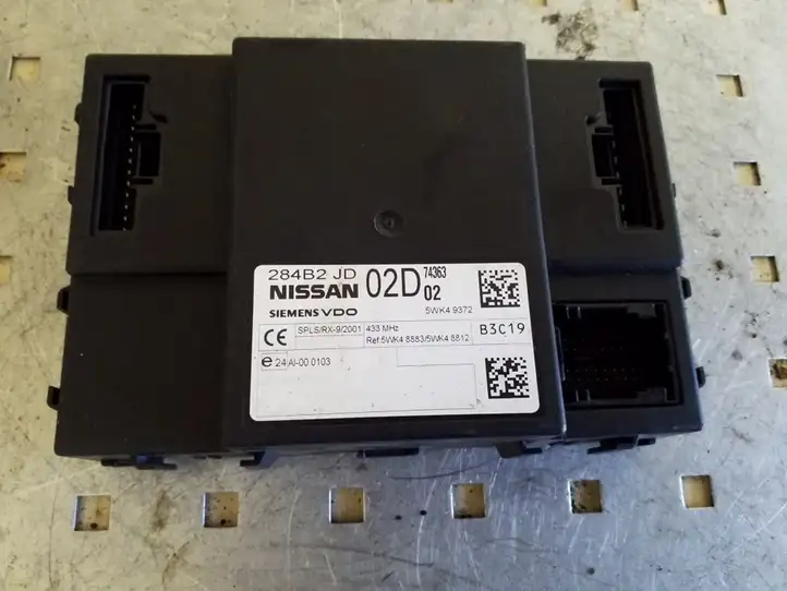 Nissan Qashqai (2006 - 2010) 284B2JD02D Модуль комфорта — фото 2