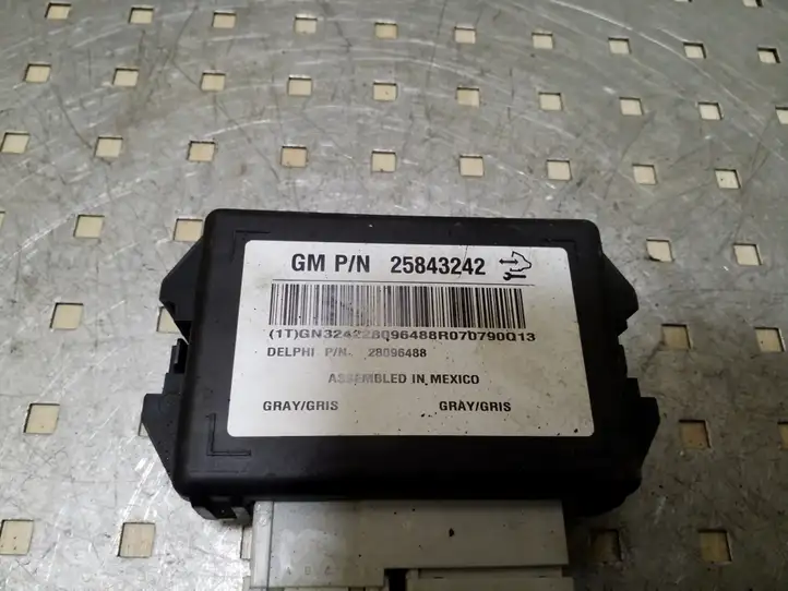 Chevrolet Captiva (2006 - 2011) 25843242 Модуль комфорта — фото 2
