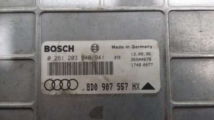 8D0907557HX Audi A4 S4 B5 8D Variklio valdymo blokas