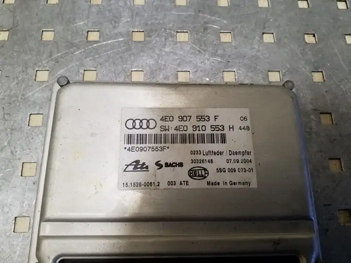 Audi A8 S8 D3 4E (2005 - 2007) 4E0907553F Блок управления подвеской — фото 3