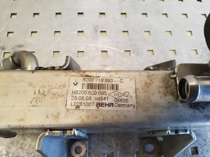 Nissan Qashqai (2006 - 2010) 8200719993C Охладитель клапана EGR — фото 2