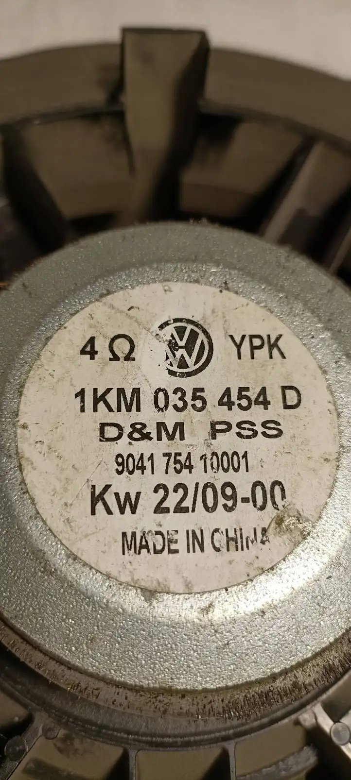Volkswagen Jetta V (2005 - 2010) 1KM035454D Динамики передних дверей — фото 4