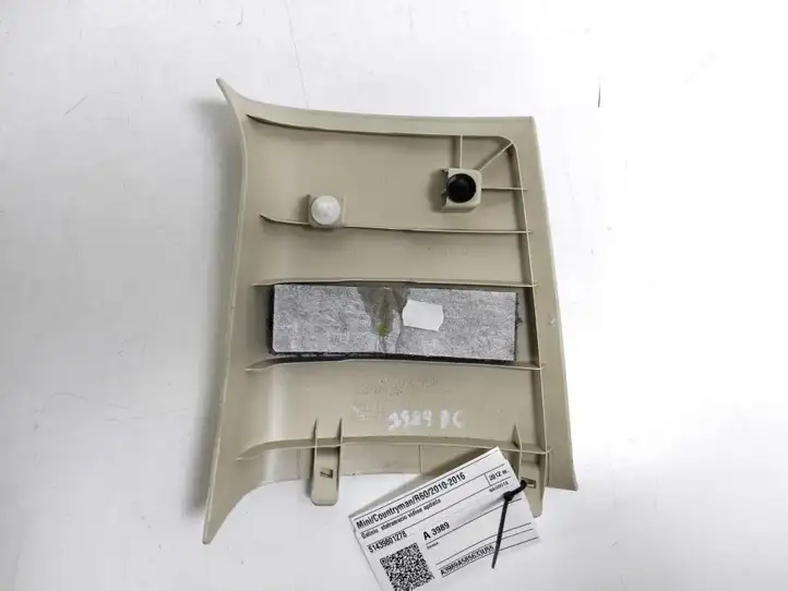 Mini Cooper Countryman R60 (2010 - 2016) 51439801278 Верхняя обшивка стойки D — фото 3