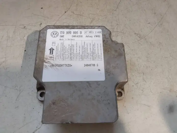 Volkswagen Touran I (2003 - 2010) 1T0909605B Датчик удара SRS — фото 1
