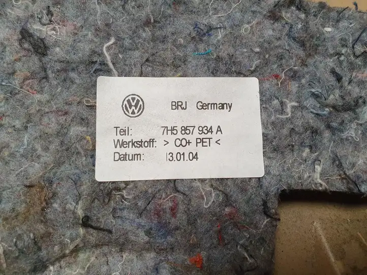 Volkswagen Multivan T5 (2003 - 2015) 7H5857934A Нижняя отделка панели приборов — фото 6