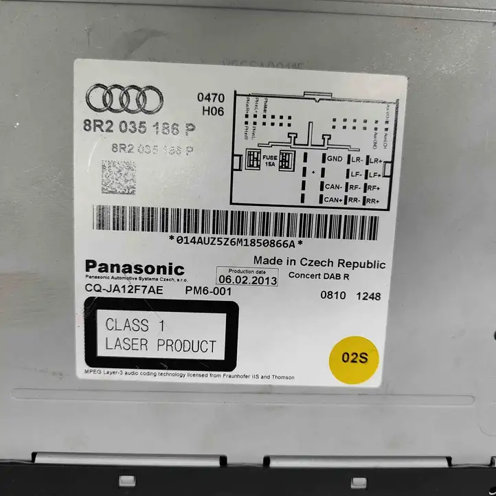 Audi A5 8T 8F (2011 - 2016) 8R2035186P Магнитола / мультимедийная система — фото 11