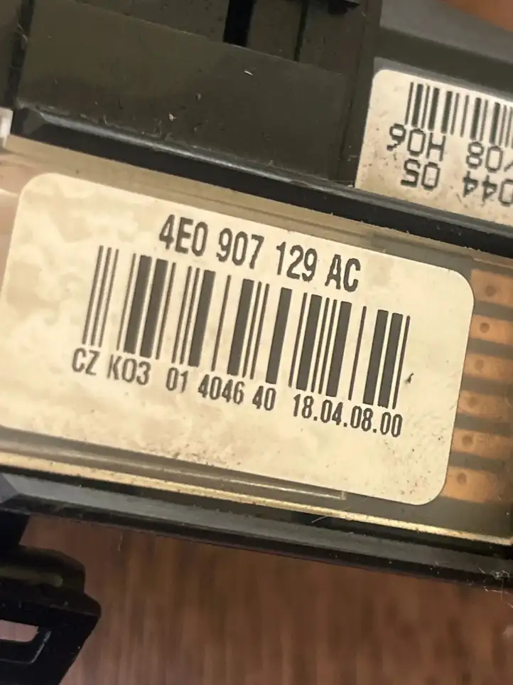 Audi A8 S8 D3 4E (2007 - 2010) 4E0907129AC Контактное кольцо SRS — фото 4