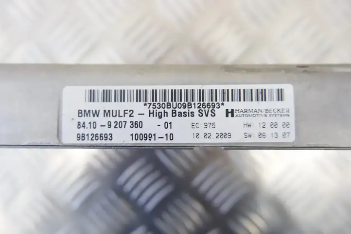 BMW 7 F01 (2008 - 2016) 9207360 Bluetooth модуль — фото 3