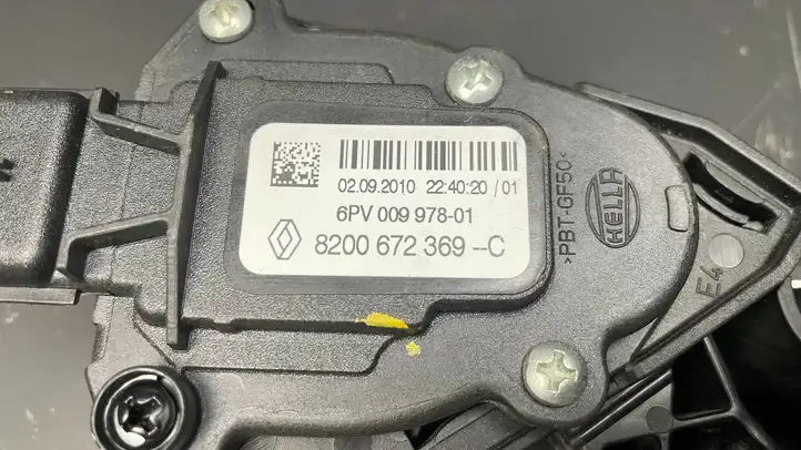 Opel Movano B (2010 - 2022) 8200672369C Педаль акселератора — фото 4