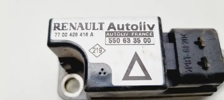 Renault Laguna I (1993 - 2001) 7700429416A Датчик удара SRS — фото 4