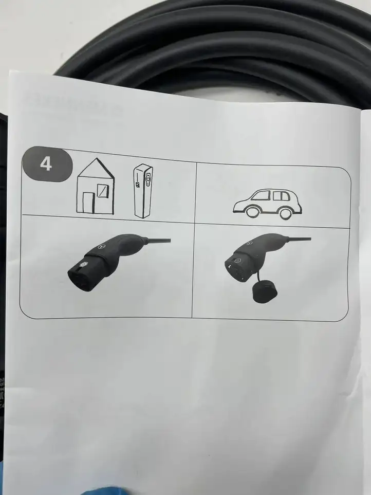 Mercedes-Benz EQC (2018 - ) A0005832405 Кабель для зарядки электромобилей — фото 9