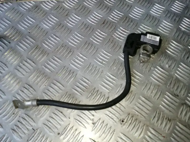 BMW X5 E70 (2006 - 2013) 9215954 Минусовой провод аккумулятора — фото 1