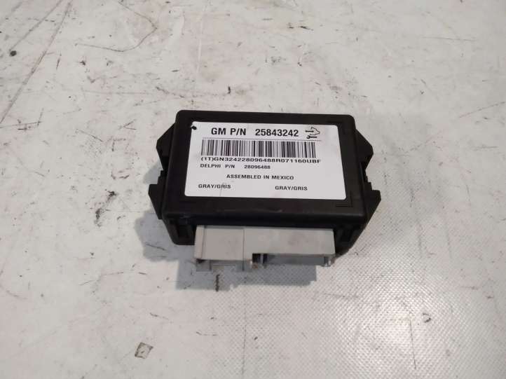 25843242 Chevrolet Captiva Komforto modulis