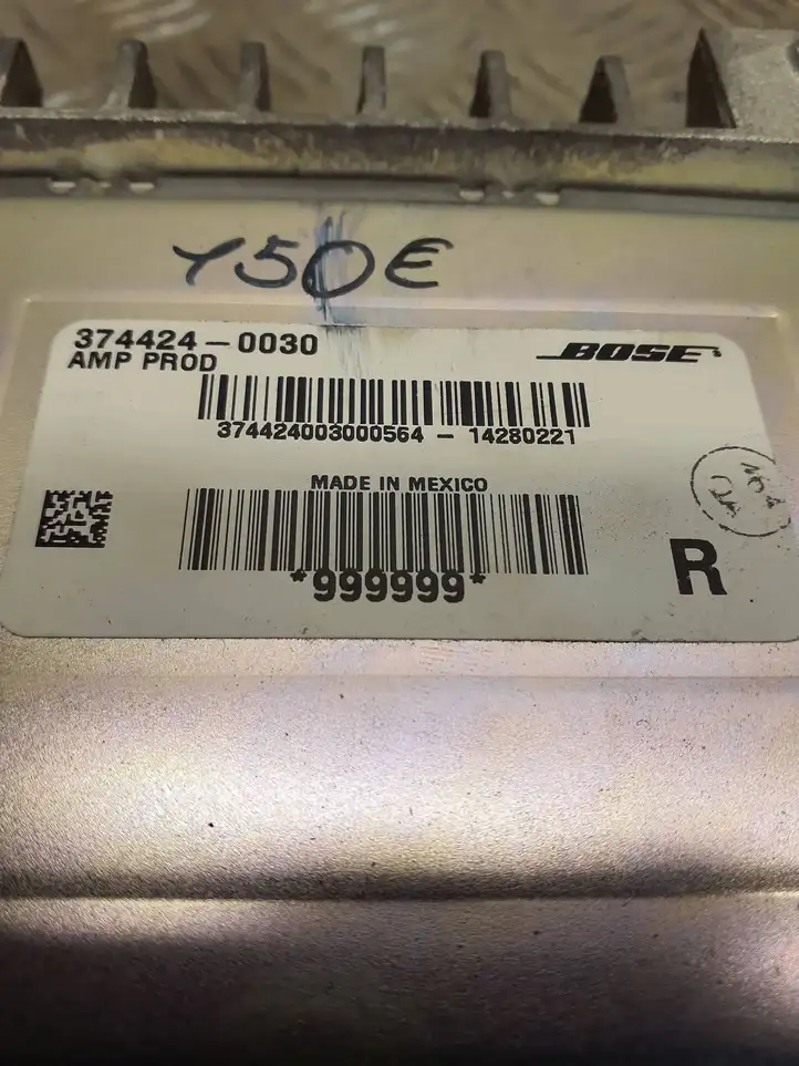 Infiniti Q70 Y51 (2013 - 2019) 374424003000564 Усилитель звука — фото 6