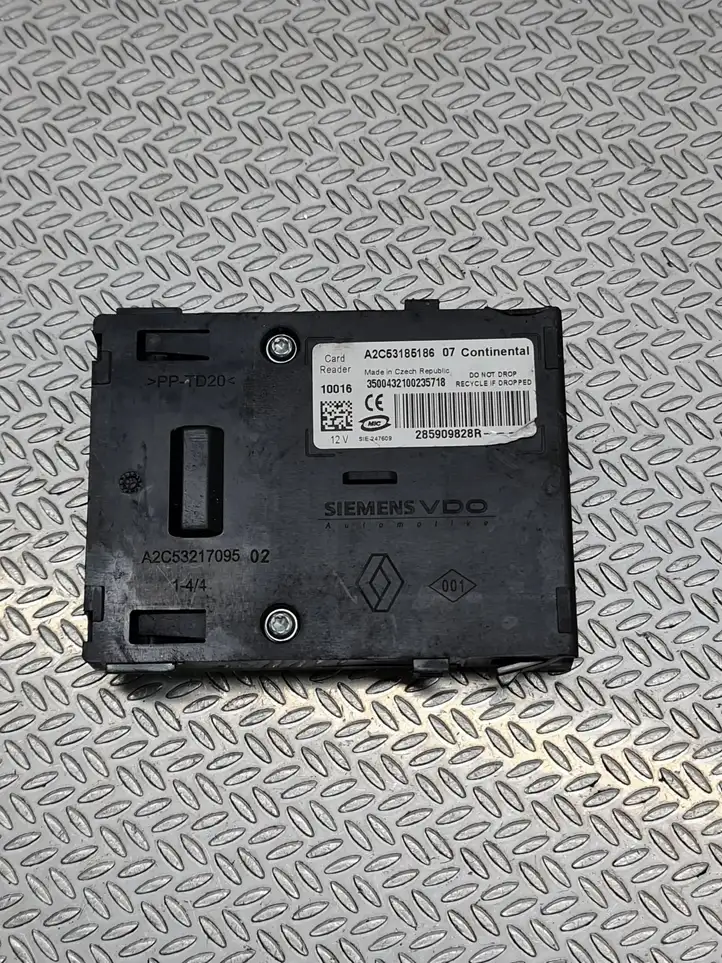 Renault Megane III (2009 - 2016) A2C53185186 Считыватель ключа зажигания — фото 1