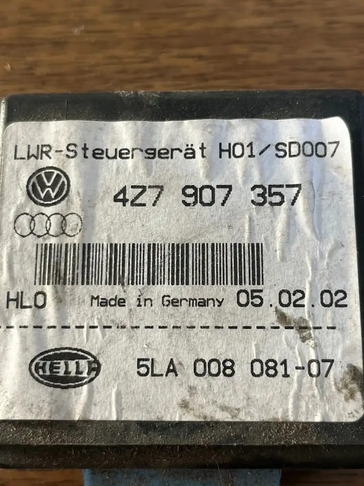 Audi A6 S6 C5 4B (2001 - 2004) 4Z7907357 Блок управления светом — фото 3