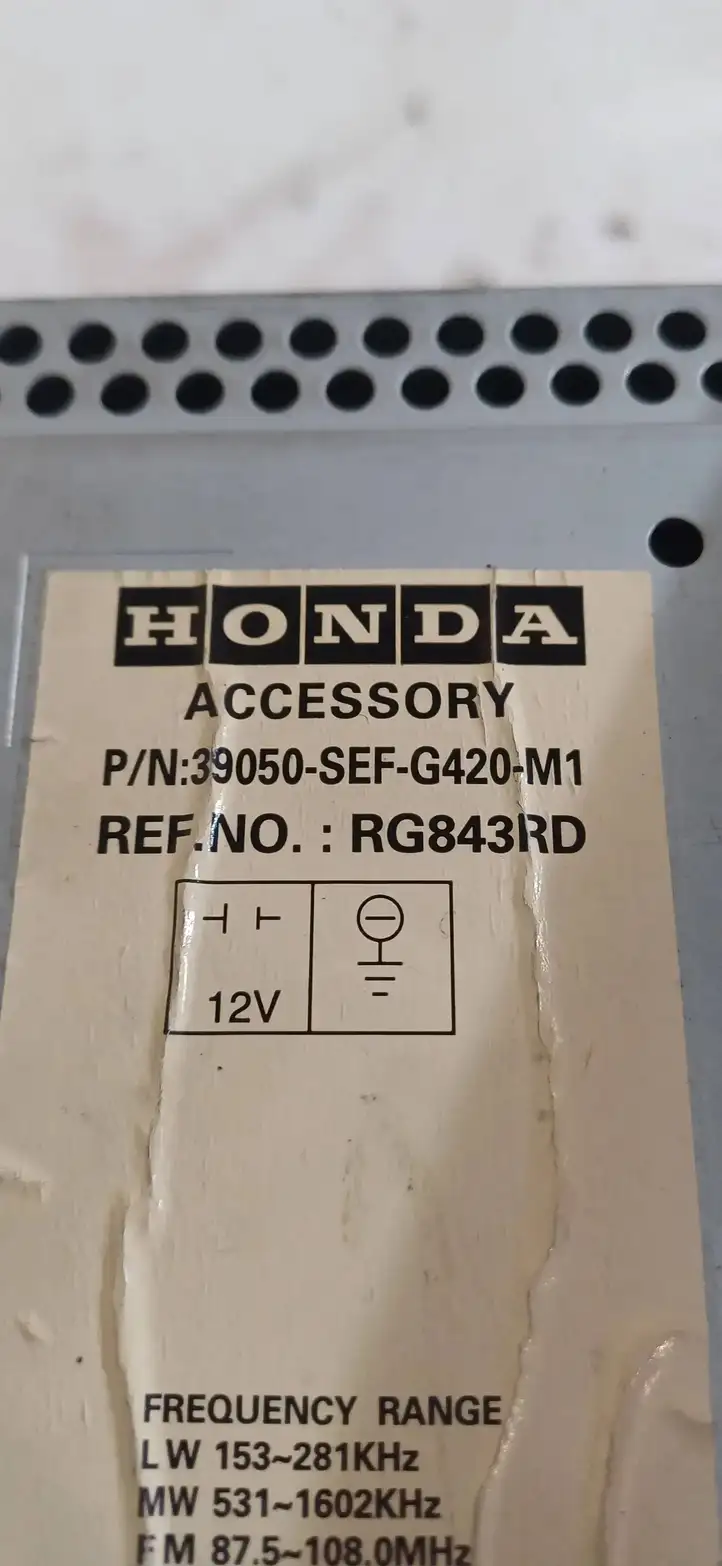 Honda Accord (2003 - 2007) 39850SEFG420M1 Магнитола / мультимедийная система — фото 3