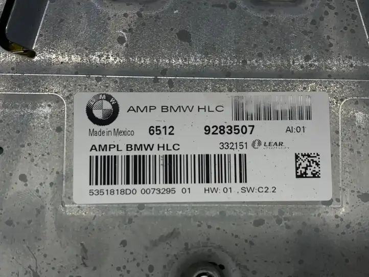 BMW X3 F25 (2010 - 2017) 9283507 Усилитель звука — фото 8