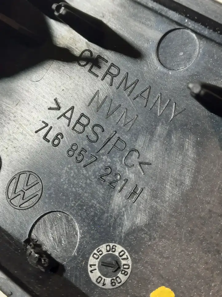 Volkswagen Touareg I (2002 - 2010) 7L6857221H Управление климат контролем — фото 3