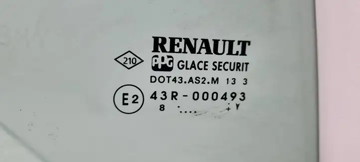 Renault Laguna I (1993 - 2001) 43R000493 Стекло задней двери — фото 2