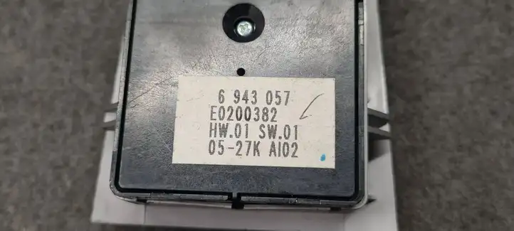 BMW 7 E65 E66 (2001 - 2008) 6943057 Кнопка стеклоподъемников — фото 4