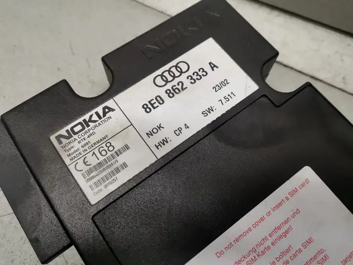 Audi A4 S4 B6 8E 8H (2000 - 2006) 8E0862333A Блок GSM — фото 4