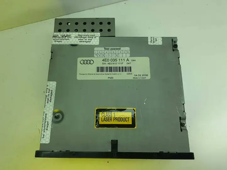 Audi A6 S6 C6 4F (2008 - 2011) 4E0035111A CD/DVD чейнджер — фото 3
