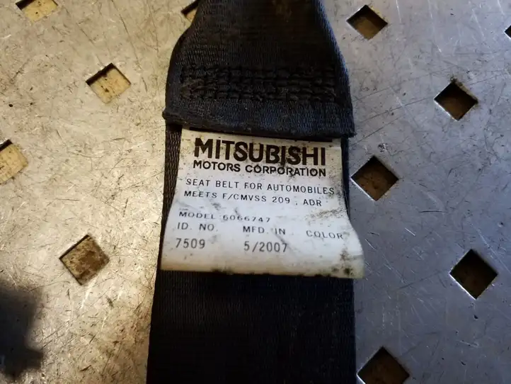 Mitsubishi Outlander (2007 - 2012) 6066747 Передний ремень безопасности — фото 2