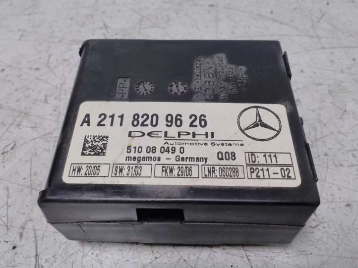 A2118209626 Mercedes-Benz CLS C219 Signalizacijos valdymo blokas