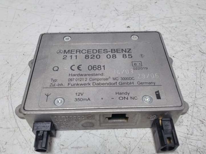 2118200885 Mercedes-Benz CLS C219 Antenos stiprintuvas
