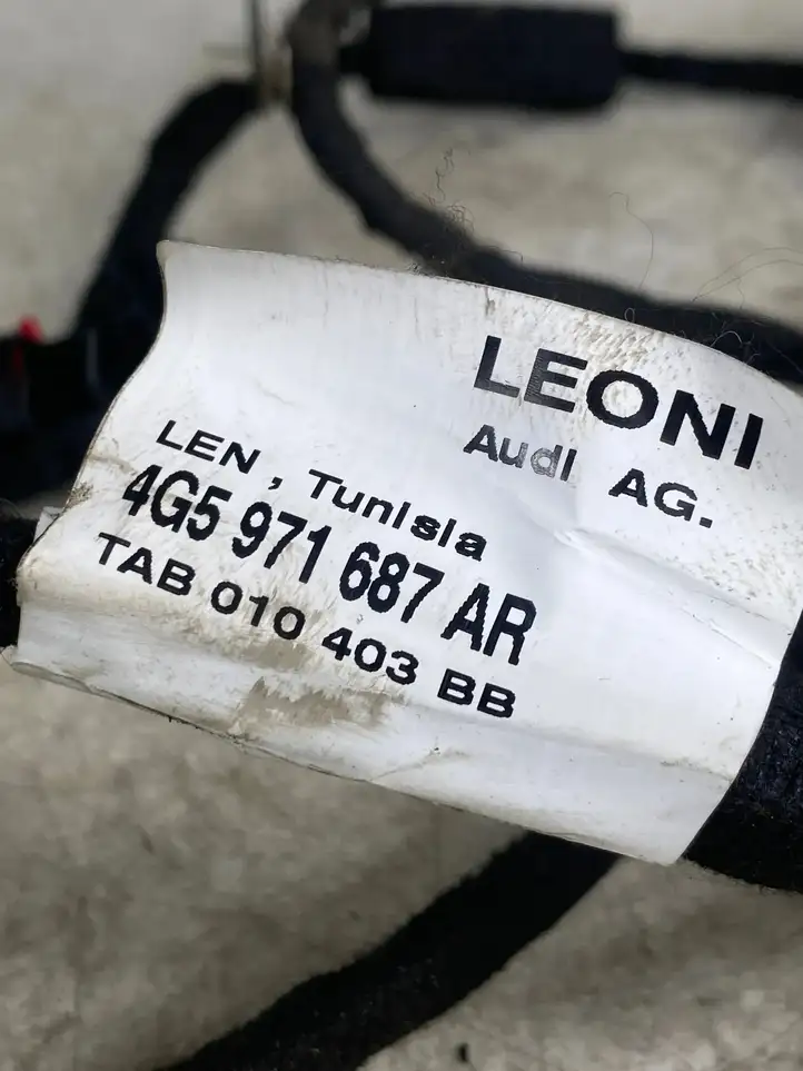 Audi A6 C7 (2011 - 2014) 4G5971687AR Проводка задней двери — фото 5